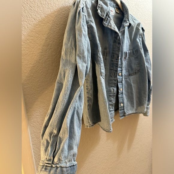 Levi’s Western Denim Button Up Shirt - Picture 3 of 6